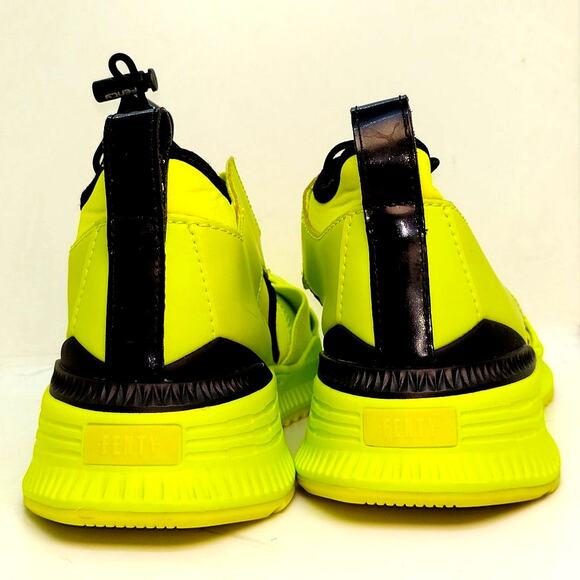 Puma Fenty Rihanna Avid Line of Womens Lime Green Sandal/Sneakers - Size 10 1/2 - Picture 4 of 7